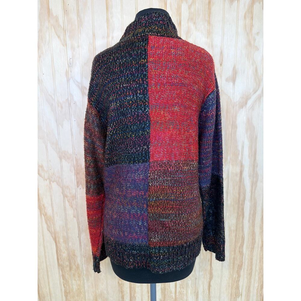 Coldwater Creek Vintage Zip Cardigan Sweater Cottagecore Cabin Core Medium - Picture 3 of 8